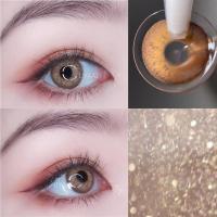 ราคา HotSale UYAAI คอนแทคเลนส์ RUSSIAN Blue Brown Grey มีค่าสายตา มีอย คุณภาพสูง ค่าอมน้ำเยอะ สี่คอนแทคเลนส์ บิ๊กอาย 14mm ปริมาณน้ํา 42 2ชิ้น 1คู่ (21599822071)