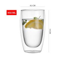 ราคา พร้อมส่ง แก้วกาแฟ 2ชั้น แก้วสองชั้น Double Wall Glass กันร้อน ใส่น้ำร้อนและเย็น (21327201008)