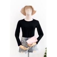 ราคา แขนยาว เรย่อนคอกลม ผ้านิ่มๆๆ ใส่สบาย (932302254)