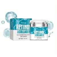 ราคา 50ml Retinol and Collagen Cream Contains Collagen Hyaluronic Acid Hydrating Vitamin E Firms Skin Moisturizing Smoothes Wrinkles and Shrinks Pores Advanced Skin Care Products (21506773711)