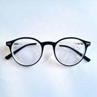 ราคา แว่นสายตาสั้นขาสปริง ทรงหยดน้ำ กรอบพลาสติก 3198 (20985866555)
