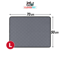 ราคา DOG PEE PAD แผ่นรองฉี่สุนัข ผ้ารองฉี่หมา ซักใช้ซ้ำได้ ซึมซับได้ดี มีกันลื่น CleverPet (21516666223)