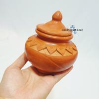 ราคา หม้อน้ำดินเผา สินค้าพร้อมส่ง หม้อน้ำจิ๋ว หม้อน้ำโบราณ 1ชิ้น หม้อน้ำดินของสะสม หม้อดินเผาเล็ก (4653760183)