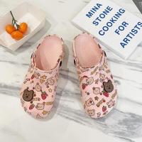 ราคา ส่งเร็วพิเศษ Shoes house รองเท้าหัวโตหมีบราวน์ 2 สีน่ารักตัวการ์ตูนคิวท์ๆ สายหลังปรับรัดส้นได้นะคะ เบอร์คู่ซื้อง่าย (11570231926)