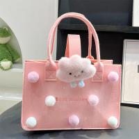 ราคา กระเป๋าถือ กระเป๋าการ์ตูนใหม่ กระเป๋าถือสักหลาด กระเป๋าผู้หญิง ลายการ์ตูนน่ารักๆ เนื้อผ้าสักหลาด กระเป๋าแฟชั่น ผญ กระเป๋าถือผ้าสักหลาด (16187890914)