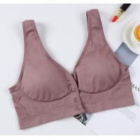 ราคา ส่งเร็วพิเศษ SB 117 มาใหม่ สปอร์ตบรากระดุมหน้า ยกทรงแบบสวม บราให้นมลูก ชุดชั้นในแฟชั่น เสื้อในไร้โครง ชุดชั้นในคนอ้วน (7469495989)