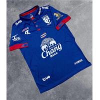 ราคา New เสื้อกีฬาคอปกทีมชาติไทย ผ้ากีฬาใส่สบาย (21432487037)