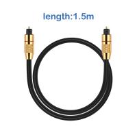 ราคา สาย Digital Optical Audio Cable สำหรับ ทีวี เครื่องเสียง Home Theater สายออฟติคอลคุณภาพสูง ยาว 1M 1 5 M 2M 3M A68 (21032079715)