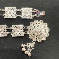 ราคา Accessories เครื่องประดับโบราณสีเงินโบราณเข็มขัดดอกไม้อีสานชุดล้านนาไทหัวเข็มขัดเงินเข็มขัดชุดไทย โบราณสีเงินสีเงินสีเงิน (20586051643)