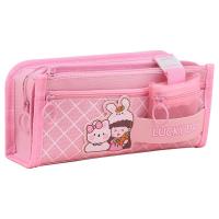 ราคา พร้อมส่ง กระเป๋าดินสอ กล่องดินสอ กระเป๋าใส่ดินสอ กระเป๋าใส่ปากกา กล่องดินสอ แถมเข็มกัดลายการ์ตูนน่ารัก ใส่ปากกาได้เยอะมาก (21050528414)