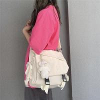 ราคา พร้อมส่ง กระเป๋าสะพายไหล่ ผ้าแคนวาส กระเป๋าสะพายข้าง วินเทจ แฟชั่น ปรับสายได้ ช่องเก็บของเยอะ (20730585974)