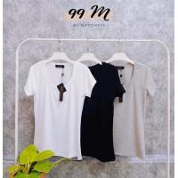 ราคา เสื้อคอยู งานป้าย 99M ผ้าเรย่อนเนื้อดีทรงสวย อก 32 38 ยาว 22 จ้า (11675105937)
