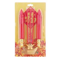 ราคา LEDธูปไฟฟ้า 3 ดอก พร้อมเชิงเทียน 1 คู่ ชุดธูปและเชิงเทียนบูชาไฟฟ้า แบบใส่ถ่าน แถมถ่านฟรีพร้อมใช้งาน (19779454145)