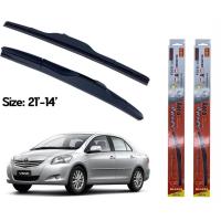 ราคา ที่ปัดน้ำฝน ใบปัดน้ำฝน ซิลิโคน ตรงรุ่น Toyota Vios 2007 2012 ไซส์ 24 14 ยี่ห้อ Diamond กล่องแดง (19263136085)