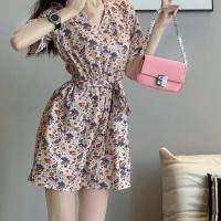 ราคา ชุดเเฟชั่นผู้หญิง ชุดเย็บปะติดต่อ กางเกงขาสั้น จั๊มสูททรงสวยเนื้อผ้าดีมาก จั๊มสูทผ้าชีฟอง ชุดเย็บปะติดต่อ (17337143762)