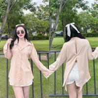 ราคา เสื้อเชิ้ตแขนยาวโชว์หลัง K92 A1870 (20020207091)
