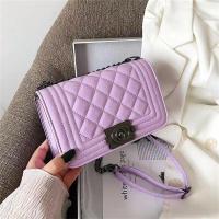 ราคา กระเป๋าสะพายข้างผู้หญิงแฟชั่น กระเป๋าสะพายไหล่ หนังPU กระเป๋าสไตล์เกาหลี (21464511768)