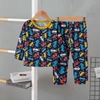 ราคา ชุดนอน เสื้อผ้าเด็ก ผ้านิ่ม เด้ง แขนยาวขายาว (20504947171)