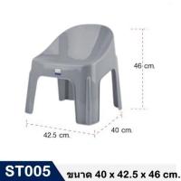 ราคา เก้าอี้พลาสติกเด็ก eskimo เก้าอี้พลาสติก รุ่น ST005 รับได้ 120 Kg เก้าอี้เด็ก พลาสติก เก้าอี้พลาสติก แข็งแรง เก้าอี้ซักผ้า (21517120258)