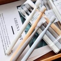 ราคา ส่งจากไทย แปรงสีฟัน แปรงสีฟันญี่ปุ่น มูจิ Muji สีเบจ แพค 4 ชิ้น (21416521984)