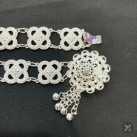 ราคา Accessories เครื่องประดับโบราณสีเงินโบราณเข็มขัดดอกไม้อีสานชุดล้านนาไทหัวเข็มขัดเงินเข็มขัดชุดไทย โบราณสีเงินสีเงินสีเงิน (20586051653)