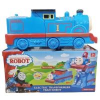 ราคา ของเล่นเด็กTomas Tranformation train รถไฟโทมัส 2in1 แปลงร่างเป็นหุ่นยนต์ได้ มีเสียงเพลง มีไฟ วิ่งชนถอย อัตโนมัติ TY170 (13255055852)