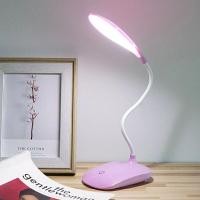 ราคา โคมไฟ USB ชาร์จไฟ โคมไฟตั้งโต๊ะ ชาร์จไฟ ปรับได้ 3 โหมด LED4 (21623910944)