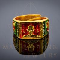 ราคา แหวนพระ หลวงพ่อรวย ปาสาธิโก วัดตะโก จ พระนครศรีอยุธยา รุ่นเลื่อนสมณศักดิ์ ปี 59 ปรับไซส์ได้ (8922550480)