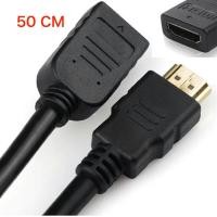 ราคา hdmi extension cable 50cm v1 4 full hd 1080p สาย HDMI ตัวผู้ เมีย 50cm (377602695)