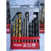 ราคา ดอกสว่าน ดอกสว่านเจาะเหล็ก ดอกสว่านเจาะไม้ ดอกสว่านเจาะปูน เจาะเหล็ก เจาะปูน เจาะไม้ ชุดดอกสว่าน 9 ตัว 3 in 1 Mekatang ชุดละ 9 ตัว (8082341919)