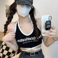 ราคา เสื้อโชว์หลัง เสื้อคล้องคอสไตล์สตรีท (20191343020)