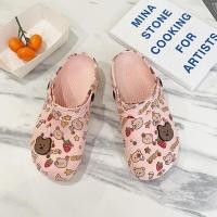 ราคา ส่งเร็วพิเศษ Shoes house รองเท้าหัวโตหมีบราวน์ 2 สีน่ารักตัวการ์ตูนคิวท์ๆ สายหลังปรับรัดส้นได้นะคะ เบอร์คู่ซื้อง่าย (11570231925)