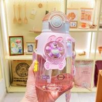 ราคา ขวดน้ําดื่มแฟชั่นกระติกน้ำ ขวดน้ําดื่ม ลายหมีน่ารัก ไร้สาร Bpa สไตล์เกาหลี ขนาด 650 ml แบบพกพา สําหรับเด็ก ขวดน้ำเก็บความร้อน เย็น ลิตร มีหูจับพกพาง่าย พร้อมสายสะพาย ขวดน้ำสำหรับเด็กแบบใส ขวดน้ำสำหรับ