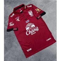 ราคา New เสื้อกีฬาคอปกทีมชาติไทย ผ้ากีฬาใส่สบาย (21432487038)