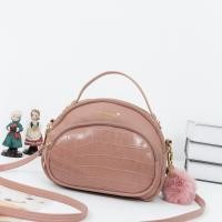 ราคา กระเป๋าสะพายข้าง Enshino ทรงหมอน หนังลาย Croc สุดหรู 9175 (15835307529)