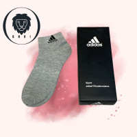 ราคา Adidas ถุงเท้าข้อสั้น ถุงเท้ากีฬา ถุงเท้าวิ่ง ถุงเท้าผ้าฝ้าย5คู่ใส่กล่อง 1กล่องมี 5คู่ สีเดียว มี3สี (21303003375)