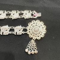 ราคา Accessories เครื่องประดับโบราณสีเงินโบราณเข็มขัดดอกไม้อีสานชุดล้านนาไทหัวเข็มขัดเงินเข็มขัดชุดไทย โบราณสีเงินสีเงินสีเงิน (20642829413)
