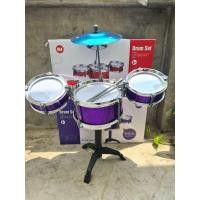 ราคา ของเล่นเด็ก ชุดกลองเด็ก ไซด์ยักษ์ เซ็ท 5 ใบเหมือนของจริงมีกระเดื่องเหยียบ (18179883486)