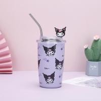 ราคา Sanrio Kuromi Mymelody 400ml แก้วน้ำสแตนเลส แถมฟรีหลอดสแตนเลส เก็บความเย็น (21723008730)