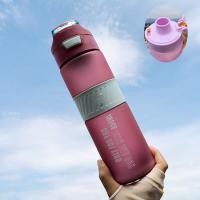 ราคา กระบอกน้ำดัมเบล ขวดน้ำ ขวดน้ำ2 2 ลิตร กระบอกน้ำ 2200ml กระบอกน้ำพกพา มีสเกลบอกช่วงเวลาในการดื่มน้ำ กระบอกน้ำฟิตเนส (16180124729)