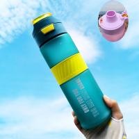 ราคา กระบอกน้ำดัมเบล ขวดน้ำ ขวดน้ำ2 2 ลิตร กระบอกน้ำ 2200ml กระบอกน้ำพกพา มีสเกลบอกช่วงเวลาในการดื่มน้ำ กระบอกน้ำฟิตเนส (16180124728)