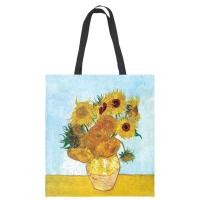 ราคา 2023 New Van Gogh Starry Sky Oil Painting Tote Bag Lady Canvas Bag Beach Bag All match handbag High capacity (11783367704)