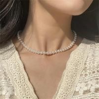 ราคา สร้อยคอแฟชั่นลูกปัดมุก พร้อมส่ง (21626375734)