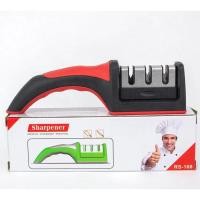 ราคา เครื่องลับมีดเอนกประสงค์ รุ่นใหม่ ลับคมได้3ระดับ Knife Sharpener RS 168 พร้อมที่ลับคมกรรไกร ที่ลับมีด เครื่องลับมีดเครื่อง (13681216175)