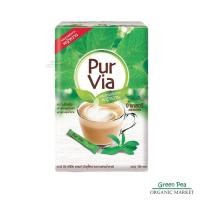 ราคา Pur via Stevia 100 STICKS จากหญ้าหวาน 0Kcal 1กล่อง 100ซอง Keto ผลิตภัณฑ์ให้ความหวานแทน้ำตาล ผสม สารสกัดหญ้าหวาน Equal เพอ เวีย (20208039533)