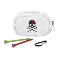 ราคา SUNYMEI กระเป๋าอุปกรณ์กอล์ฟกระเป๋ากีฬากระเป๋าคาดเอวกระเป๋าใส่ของสำหรับคนรักกอล์ฟกระเป๋าซิปลายกะโหลกกระเป๋าถือกระเป๋าใส่ลูกบอลกอล์ฟกระเป๋าเก็บของกอล์ฟ (20094442382)