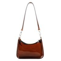 ราคา MOJOYCE Vintage Women Clear Solid Color Shoulder Underarm Bag Casual Hobos Handbags (15786577576)