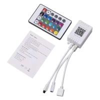 ราคา Led Strip Lights ControllerController RGB Led Strip Light Controller Infrared Remote Control 24 Keys (21242593743)