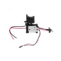ราคา DC7 2 24V Electric Drill Switch Cordless Drill Speed Control Button Trigger Light Power Tool Parts for (21321302815)