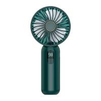 ราคา Small fan mini fan portable fan fourth gear USB cooling artifact digital display fan (21572490889)